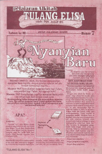 Cover TE 07 NYANYIAN BARU