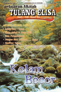 Cover TE 59 KOLAM BOCOR