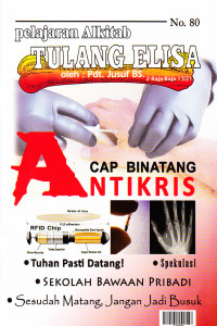 Cover TE 80 CAP BINATANG ANTIKRIS