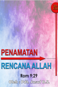 Cover PENAMATAN RENCANA ALLAH (ROMA 9:29)
